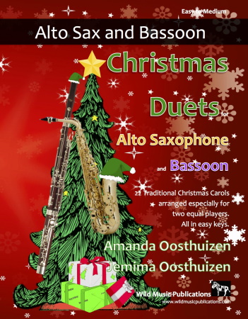 CHRISTMAS DUETS for Alto Saxophone & Bassoon