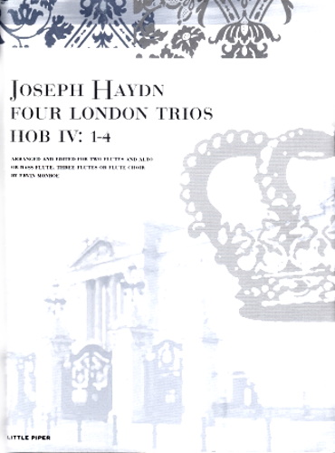 FOUR LONDON TRIOS Hob IV: 1-4 (score & parts)