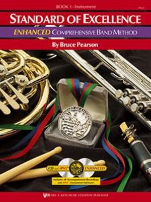 STANDARD OF EXCELLENCE Book 1 Enhanced Edition + CD Drums & Mallet Percussion