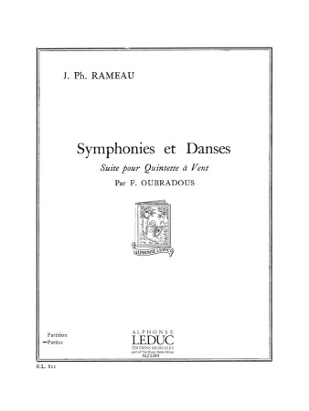 SYMPHONIES ET DANSES (set of parts)