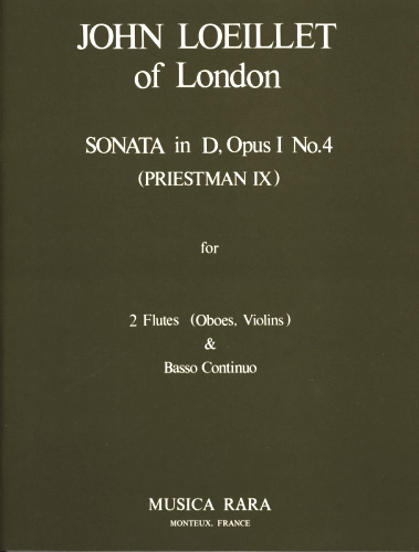 SONATA in D Op.1/4