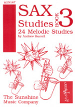 SAX STUDIES Book 3 24 Melodic Studies