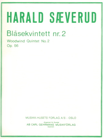 BLASEKVINTETT No.2 Op.56 pocket score