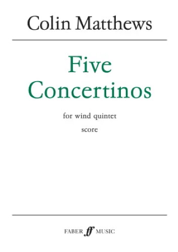 FIVE CONCERTINOS (score)