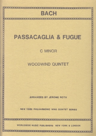 PASSACAGLIA AND FUGUE in C minor score & parts
