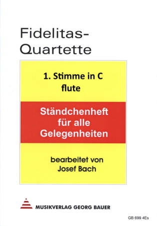 FIDELITAS QUARTETTE Part 1 in C flute