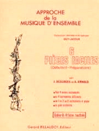 SIX PIECES FACILES Book G playing score