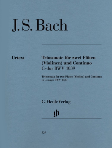 TRIO SONATA in G major BWV1039
