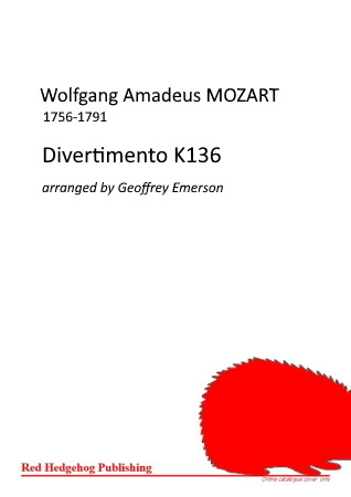 DIVERTIMENTO K136 (score & parts)