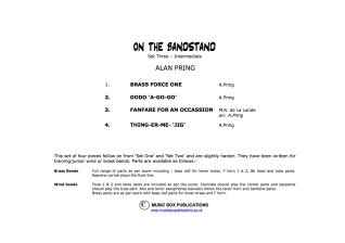 ON THE BANDSTAND Set 3 (score & parts)