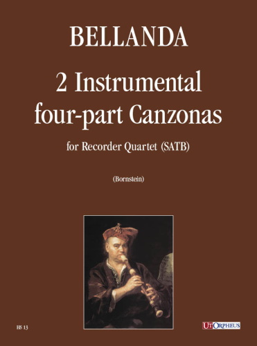 2 INSTRUMENTAL FOUR-PART CANZONAS (Verona 1599)