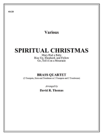 A SPIRITUAL CHRISTMAS (score & parts)