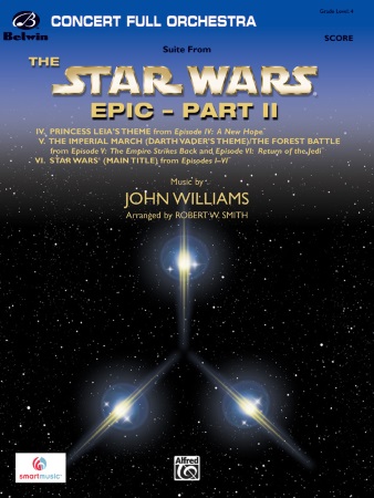 THE STARS WARS EPIC - PART II Suite (score & parts)