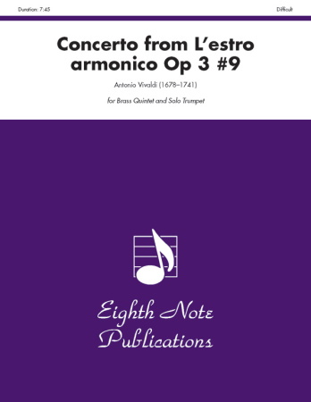 CONCERTO from L’Estro Armonico Op.3 No.1