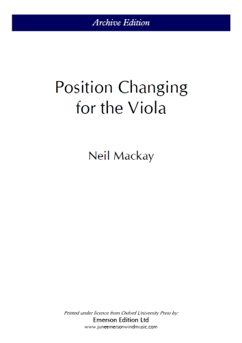 POSITION CHANGING for the Viola