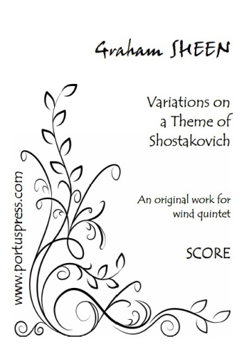 VARIATIONS ON A THEME OF SHOSTAKOVICH (score & parts)
