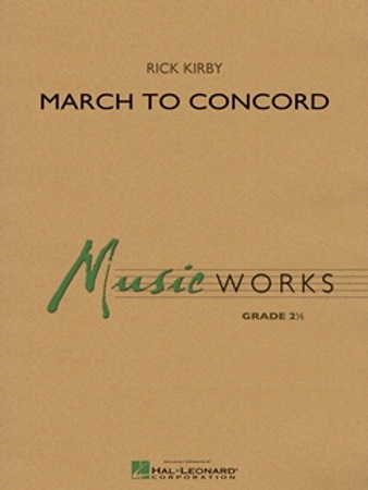 MARCH TO CONCORD (score & parts)