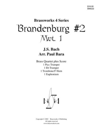 BRANDENBURG CONCERTO No.2, 1st movement