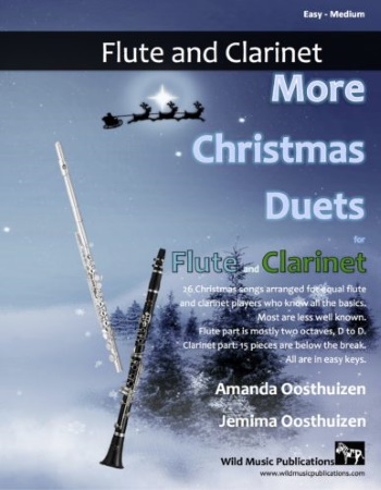 MORE CHRISTMAS DUETS for Flute & Clarinet