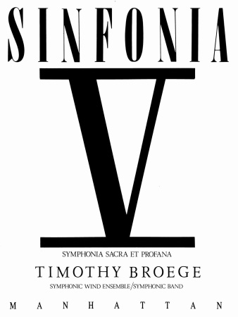 SINFONIA V (score)