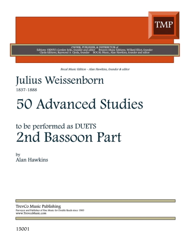 50 ADVANCED STUDIES 2nd Bassoon Part