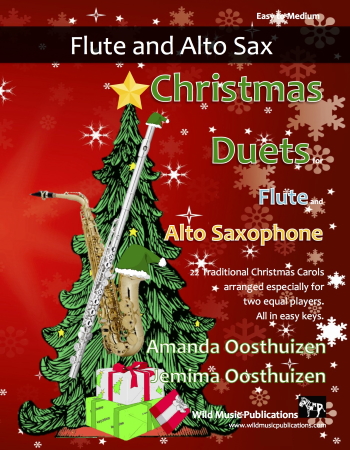 CHRISTMAS DUETS for Flute & Alto Saxophone