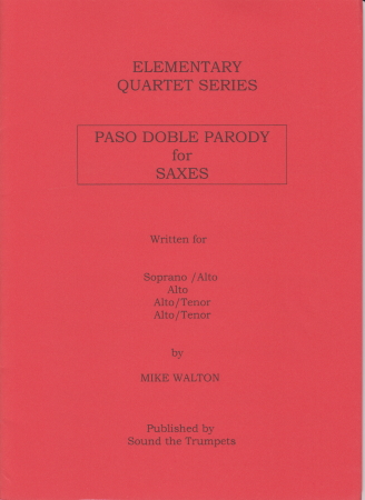 PASO DOBLE PARODY score & parts