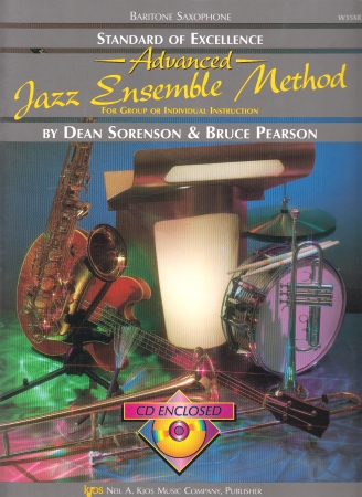 STANDARD OF EXCELLENCE Advanced Jazz Ensemble Method + CD Bari Sax