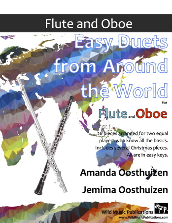 EASY DUETS FROM AROUND THE WORLD for Flute & Oboe