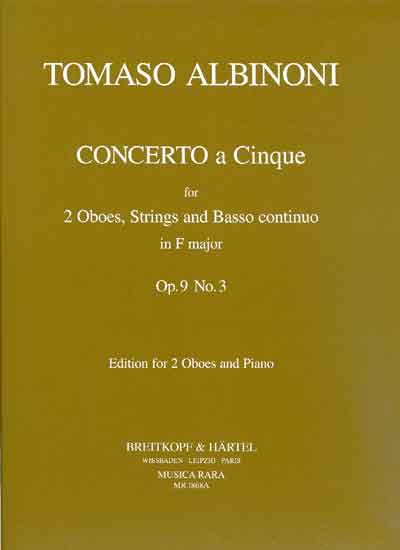 CONCERTO a 5 in F major, Op.9 No.3