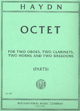OCTET in F major Hob II:F7 (set of parts)