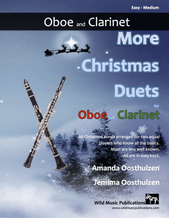 MORE CHRISTMAS DUETS for Oboe & Clarinet
