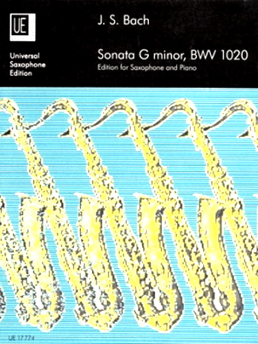 SONATA in G minor, BWV 1020