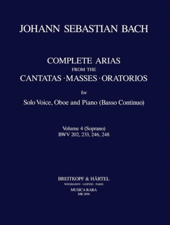 COMPLETE ARIAS & SINFONIAS Oboe Volume 4