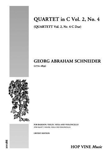 QUARTET in C major Volume 2, No.4
