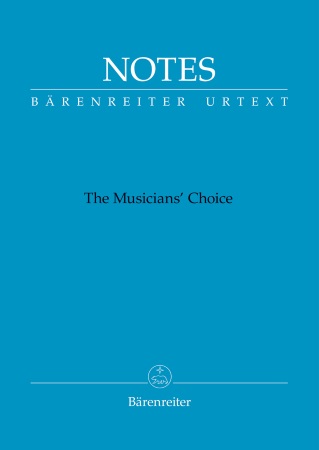 BARENREITER NOTES Bach Blue