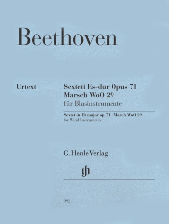 SEXTET in Eb major Op.71 & MARCH WoO29 (set of parts)