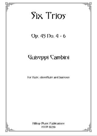 SIX TRIOS Op.45 Nos.4-6