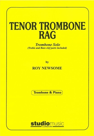 TENOR TROMBONE RAG (treble/bass clef)