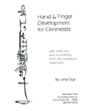 HAND & FINGER DEVELOPMENT for Clarinettists