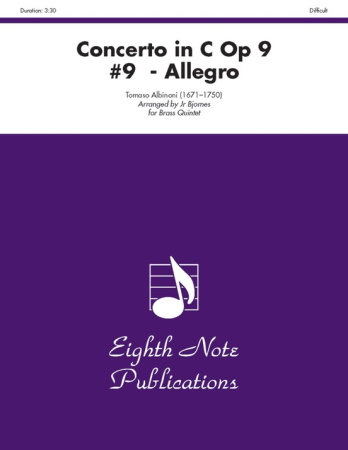 CONCERTO in C major Op.9 No.9 Allegro