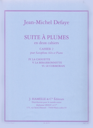 SUITE A PLUMES Book 2