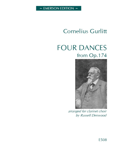 FOUR DANCES from Op.174 score & parts