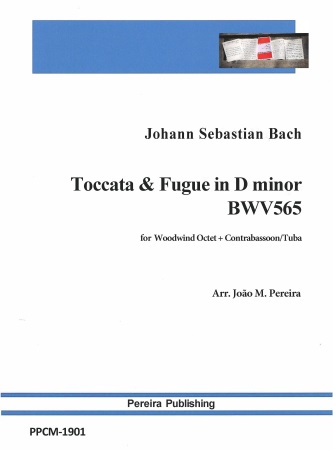 TOCCATA & FUGUE in D minor BWV565 (score & parts)
