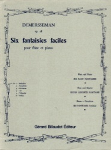 SIX FANTAISIES FACILES Op.28/1