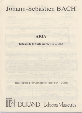 ARIA from Suite in D BWV1068