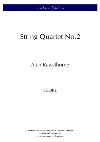 STRING QUARTET No.2 (score)