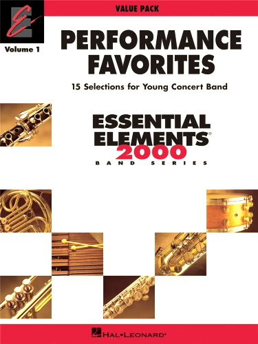 PERFORMANCE FAVORITES, VOLUME 1 (score & parts)