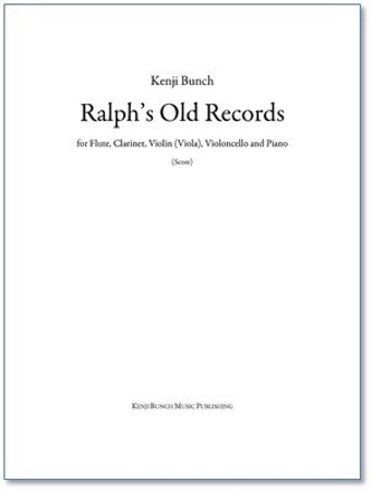 RALPH'S OLD RECORDS (piano score & parts)