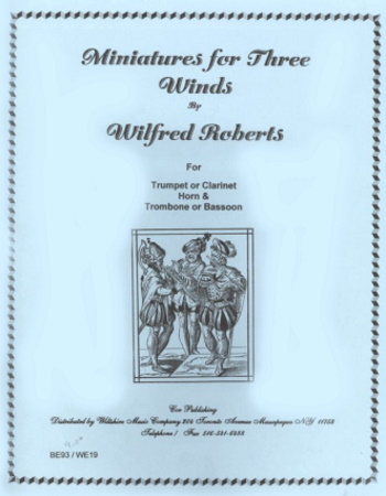MINIATURES for Three Winds (score & parts)
